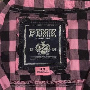 VS plaid pink dress